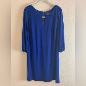 Royal blue dress
